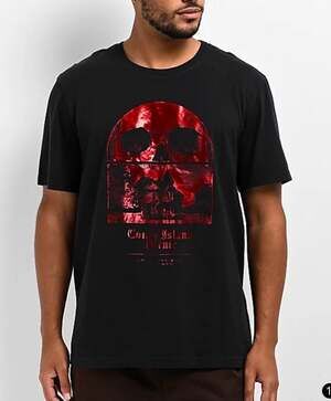 Coney Island Picnic End Of Times Black Graphic T-Shirt